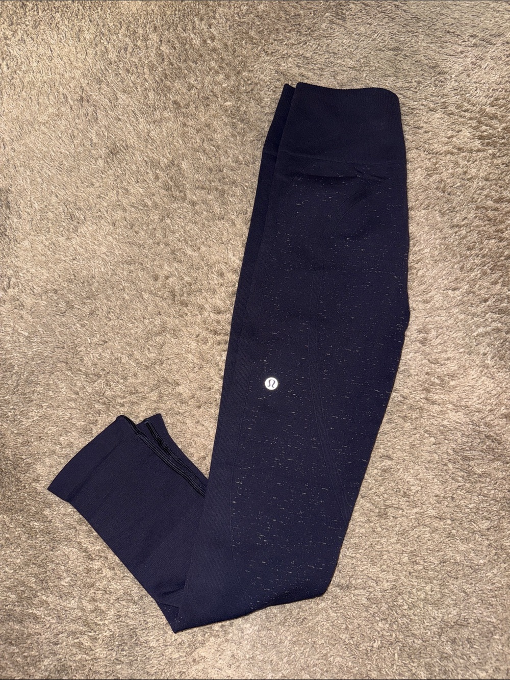 lululemon navy blue athletic leggings